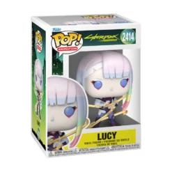 Funko Pop! Animation Cyberpunk: Edgerunners Figura de Vinilo Lucy con Monowire