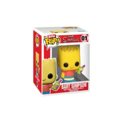 Funko Pop! Bitty Town The Simpsons Figura de Vinilo Bart Simpson y Kwik-e-Mart