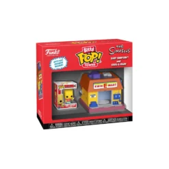 Funko Pop! Bitty Town The Simpsons Figura de Vinilo Bart Simpson y Kwik-e-Mart