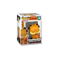 Funko Pop! Comics Nickelodeon Garfield Figura de Vinilo Garfield con Pooky