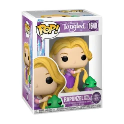 Funko Pop! Disney Enredados Figrua de Vinilo Rapunzel con Pascal