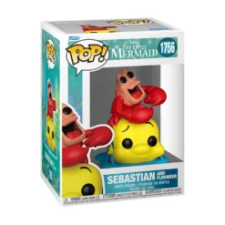 Funko Pop! Disney La Sierenita Figura de Vinilo Sebastián y Flounder