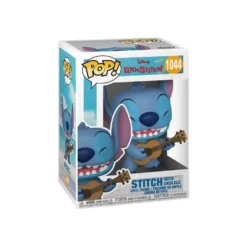 Funko Pop! Disney Lilo y Stitch Figura de Vinilo Stitch con Ukelele