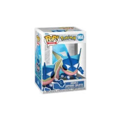 Funko Pop! Games Pokémon Figura de Vinilo Greninja Amphinibi · Quajutsu