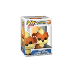 Funko Pop! Games Pokémon Figura De Vinilo Growlithe Caninos · Fukano
