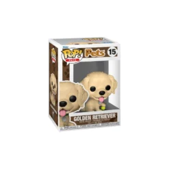 Funko Pop! Pets Figura de Vinilo Golden Retriever