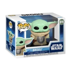 Funko Pop! Star Wars Figura de Vinilo Grogu con Armadura de Pecho Mudhorn