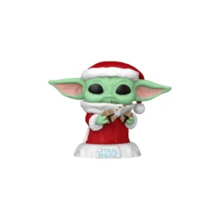 Funko Pop! Star Wars Figura de Vinilo Grogu Edición Navideña