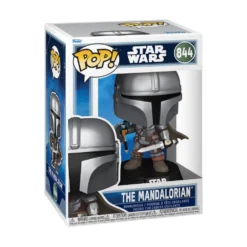 Funko Pop! Star Wars Figura de Vinilo The Mandalorian Doble Empuñadura