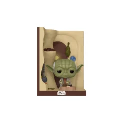 Funko Pop! Star Wars Figura de Vinilo Yoda en su Cabaña
