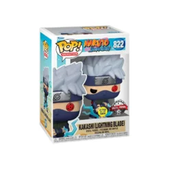 Funko Pop! & Tee Naruto Shippuden Pack Figura Kakashi Edición Especial Brilla en la Oscuridad con Camiseta Talla S
