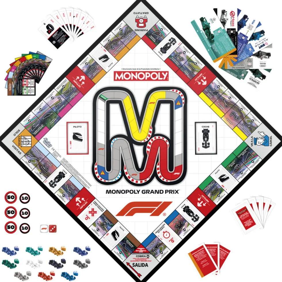 Hasbro Games Monopoly Fórmula 1