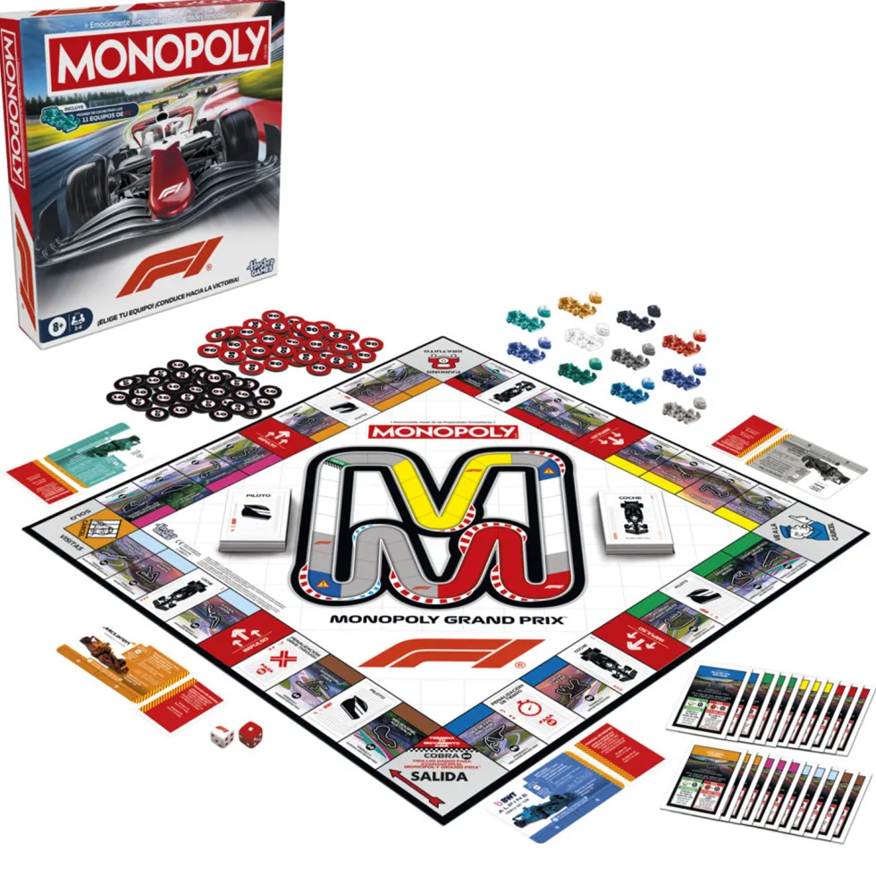 Hasbro Games Monopoly Fórmula 1
