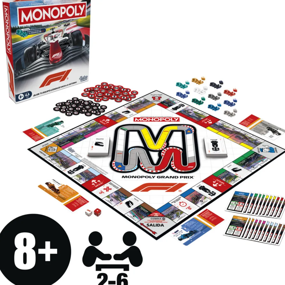 Hasbro Games Monopoly Fórmula 1