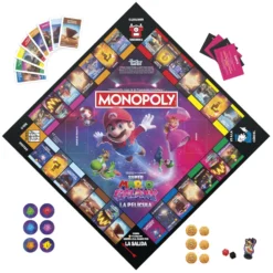 Hasbro Games Monopoly Super Mario Galaxy La Película Juego de Mesa