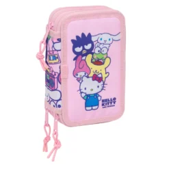 Hello Kitty Plumier Triple 37 Piezas
