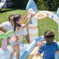 INTEX Centro de Juego de Agua Castillo del Unicornio