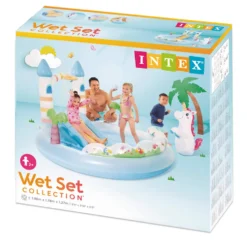 INTEX Centro de Juego de Agua Castillo del Unicornio