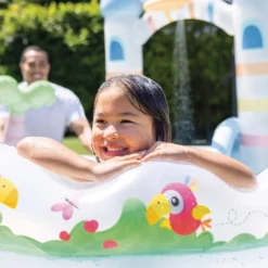 INTEX Centro de Juego de Agua Castillo del Unicornio