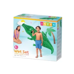 INTEX Cocodrilo Hinchable 168 x 86 cm