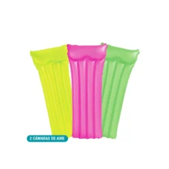 INTEX Colchoneta Neón Hinchable 183 x 76 cm Varios Modelos