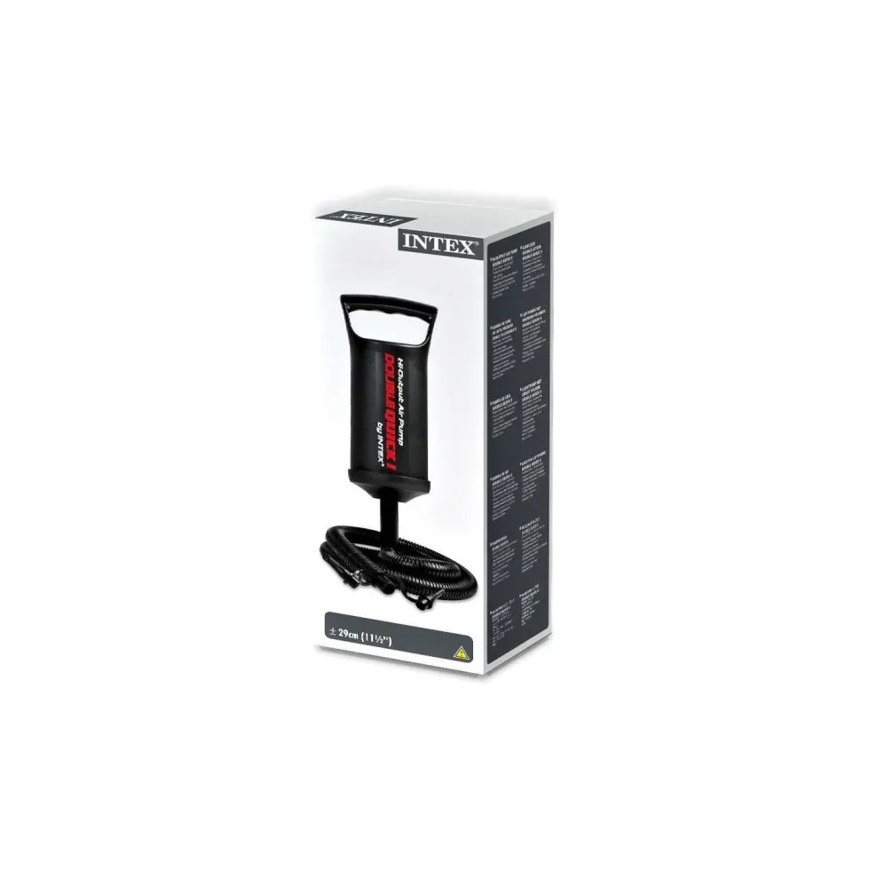 INTEX Hinchador Doble Acción 29 cm