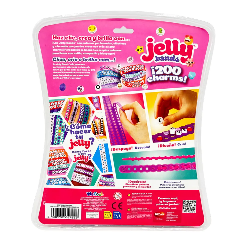 Jelly Bands Crea y Personaliza Pulseras Perfumadas Varios Modelos