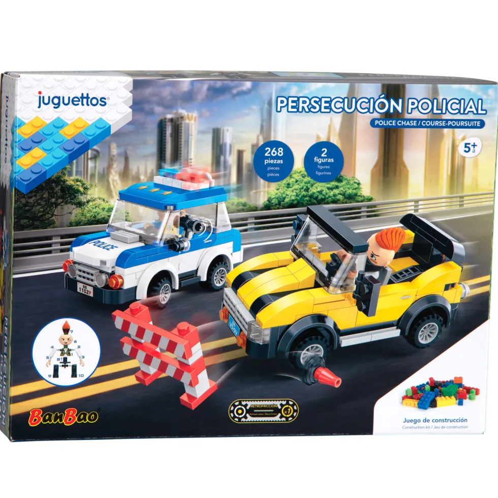 Juguettos Construcción Coche de Policía