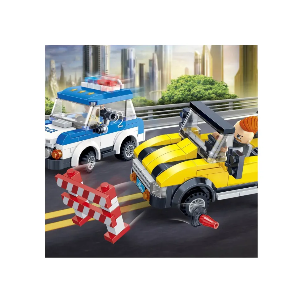 Juguettos Construcción Coche de Policía
