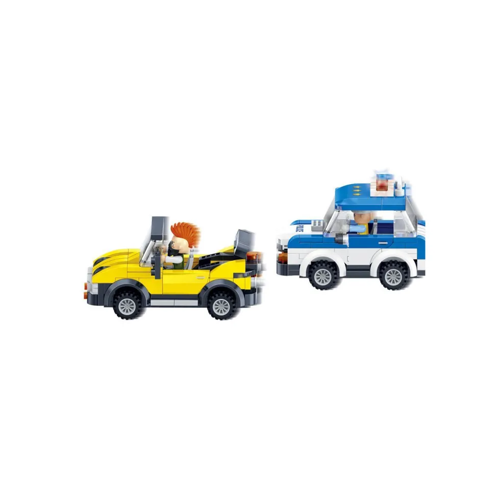 Juguettos Construcción Coche de Policía