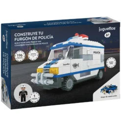 Juguettos Construcción Furgón de Policía 196 Piezas