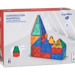 Juguettos Construcción Magnética 30 Piezas
