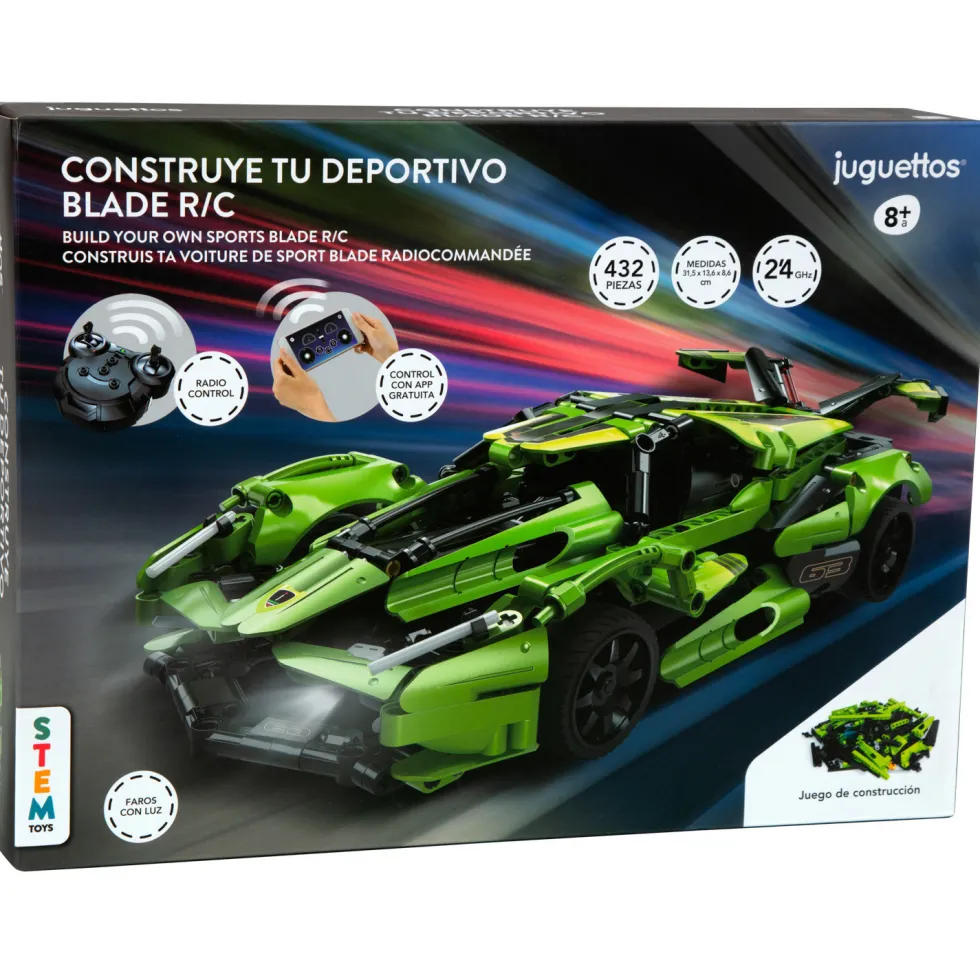 Juguettos Construye Tu Deportivo Blade Radio Control