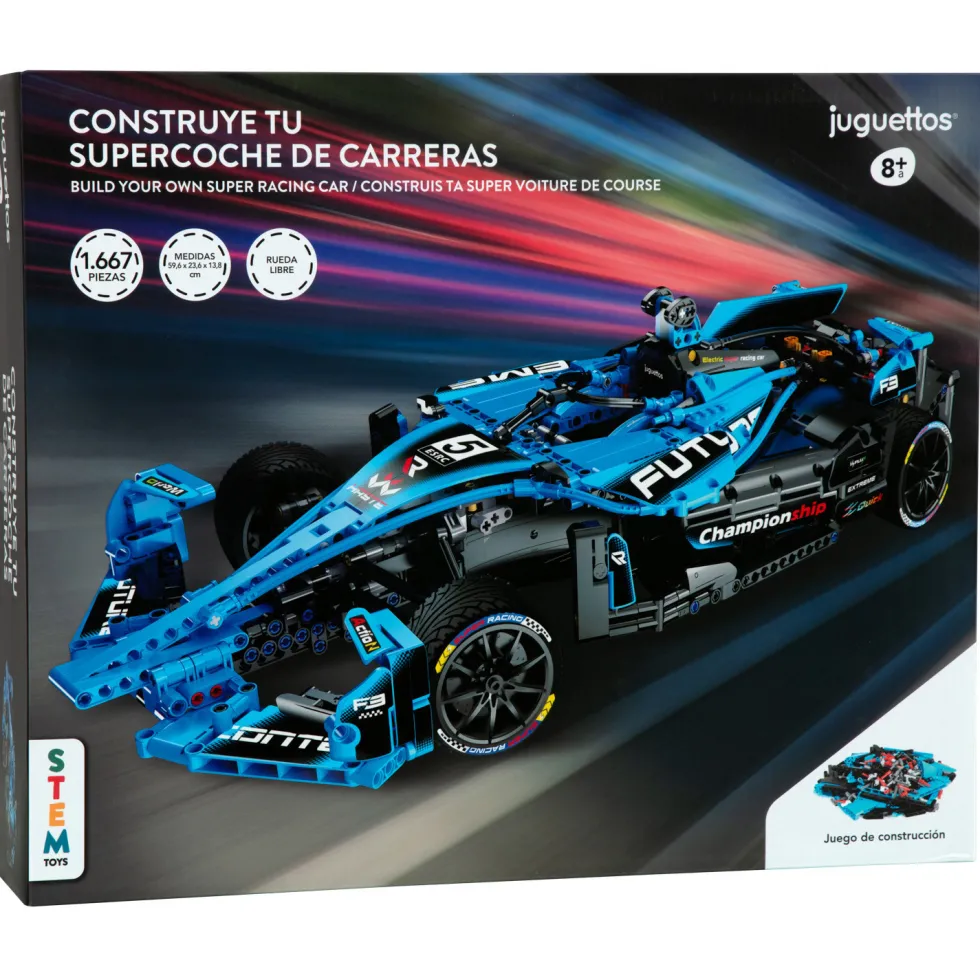 Juguettos Construye tu Supercoche de Carreras