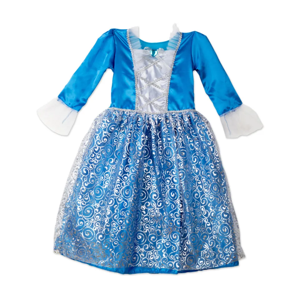 Juguettos Disfraz Infantil de Princesa Azul
