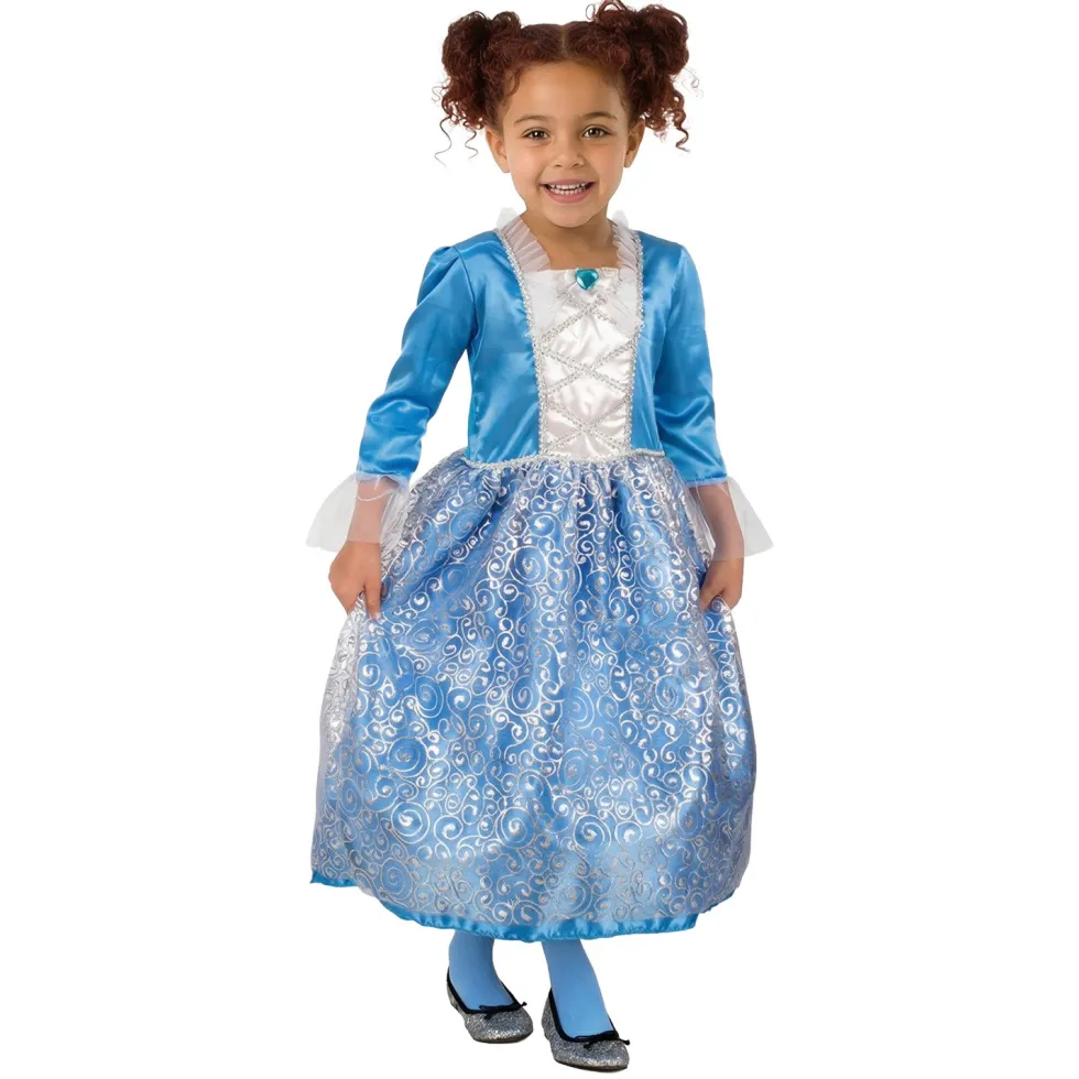 Juguettos Disfraz Infantil de Princesa Azul
