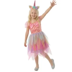 Juguettos Disfraz Unicornio Con Diadema