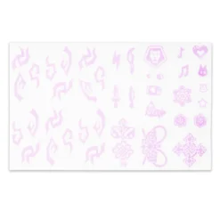 K-Pop Demon Hunters Cool Maker Set de Tatuajes Metaliazados Personalizables