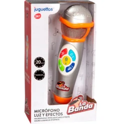 La Banda Micrófono con Luz y Efectos