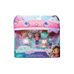 La Casa de Muñecas de Gabby: La Película Pack Figuras y Accesorios los Gatoaventureros