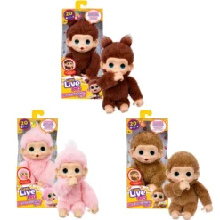 Little Live Pets My Monkey Minis Peluche Monito Varios Modelos