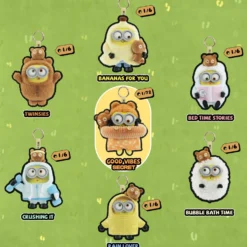 Madness Toys Blind Box Minions Bob & Tim Best Buddies Forever Series Figura Varios Modelos