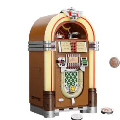 Madness Toys Set de Construcción Jukebox Reproductor de Música Americano
