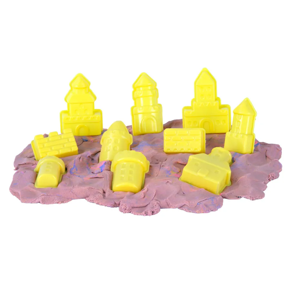 Manualidedos Cubo Crea con Slime de Arena