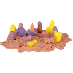 Manualidedos Cubo Crea con Slime de Arena