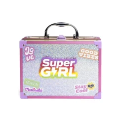 Martinelia Supergirl Maletín de Maquillaje con Espejo y Luces Led