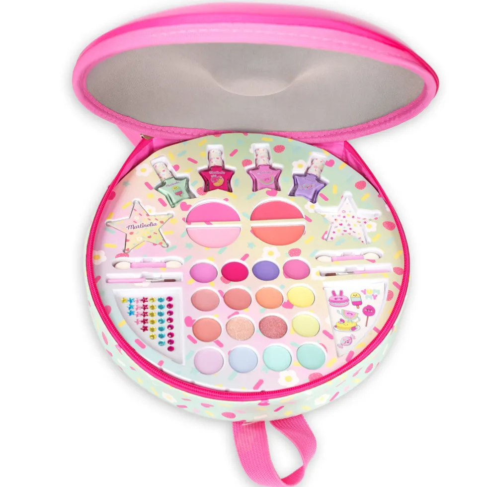 Martinelia Yummy Cupcake Dream Backpack Mochila Donut de Ensueño con Maquillaje