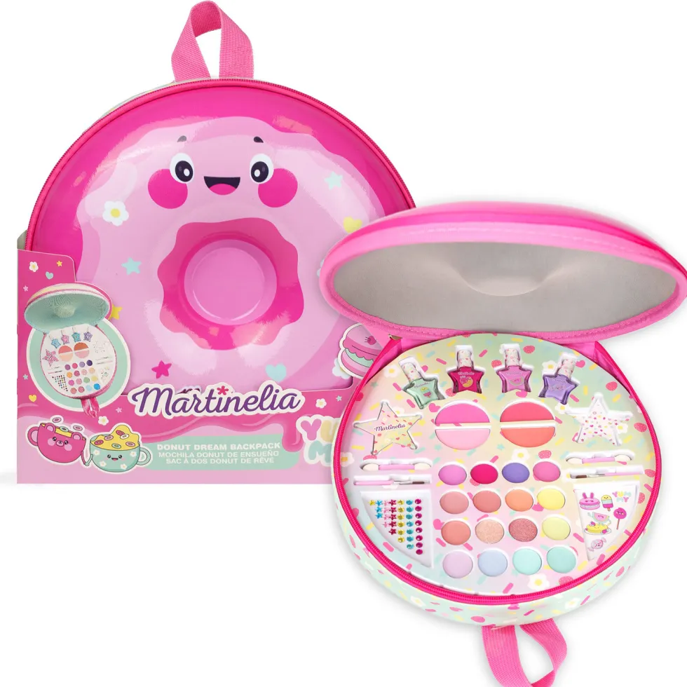 Martinelia Yummy Cupcake Dream Backpack Mochila Donut de Ensueño con Maquillaje