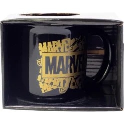 Marvel Taza de Cerámica de Desayuno 400 ml en Caja Regalo Golden Treasure