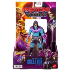 Masters of the Universe Figura de Skeletor Ataque del Báculo Havoc